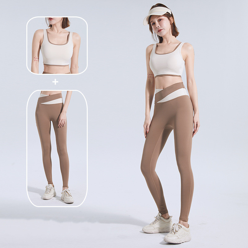 Pilates Yoga Legging - Quick Dry Women Yoga Two Piece