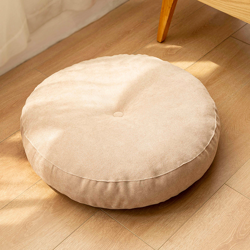 Pilates Yoga Chair - Soft Round Big Floor Cushion Meditation