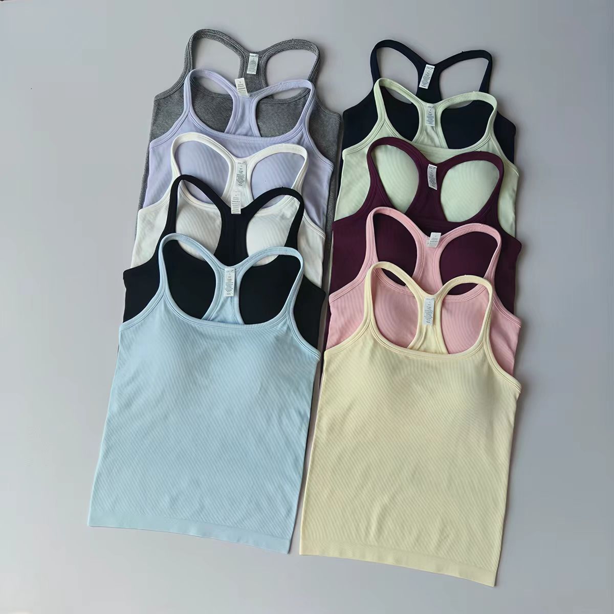 Pilates Yoga Wrap Top - Women High Support Shockproof Cami Sports