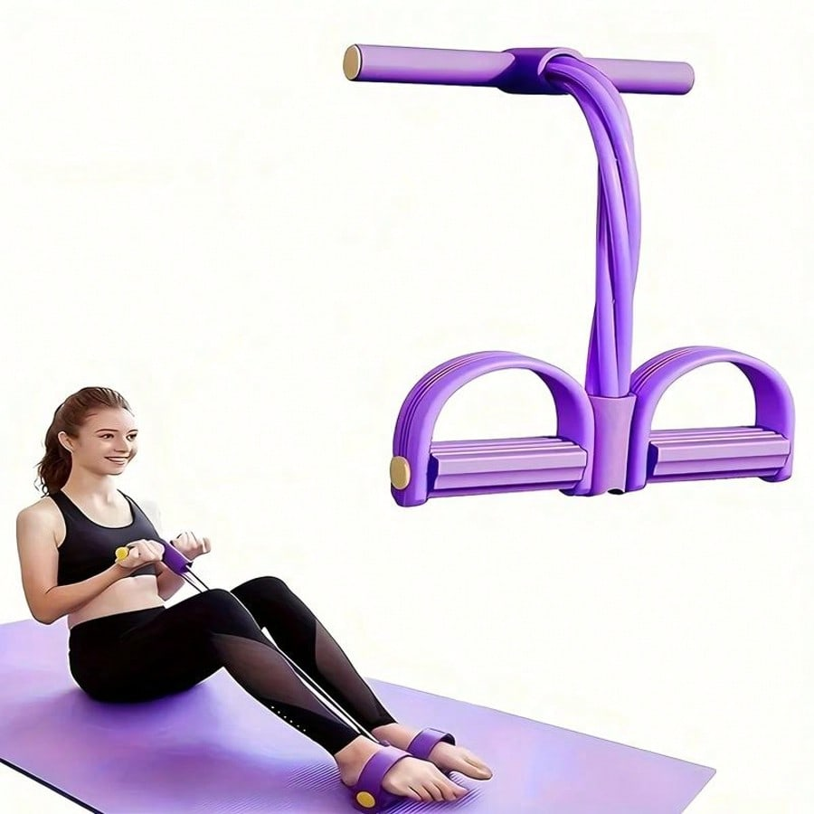 Pilates Yoga Reformer - Abdominal Foot Pedal Puller Sit-Up Assist