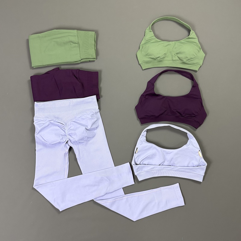 Pilates Yoga Legging - 2 Piece Gym Yoga Set Halter
