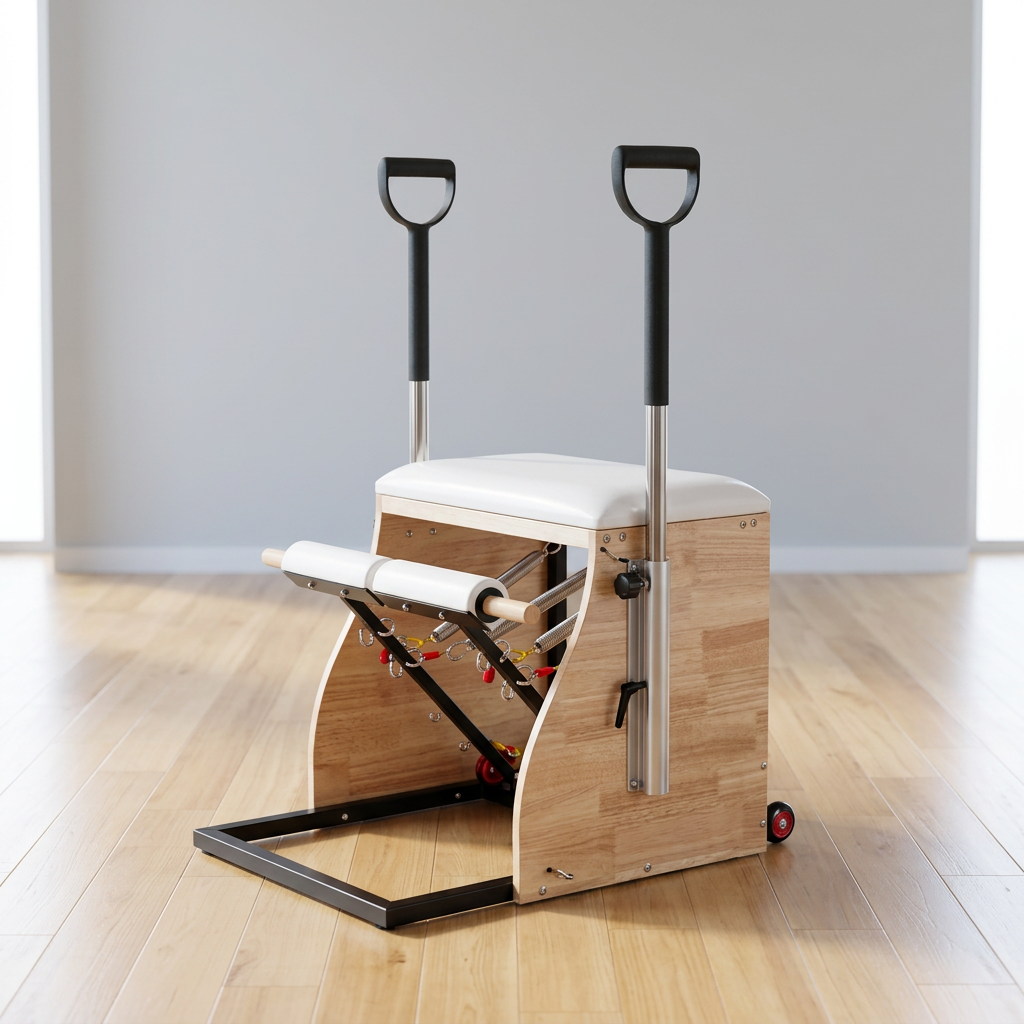 Pilates Yoga Chair - Maple Wood Wunda Chair Set of