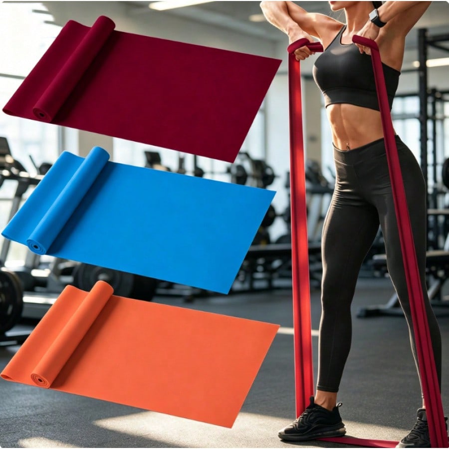 AZURELIFE Resistance Bands, Pr - Pilates Yoga Or ulasan dan harga