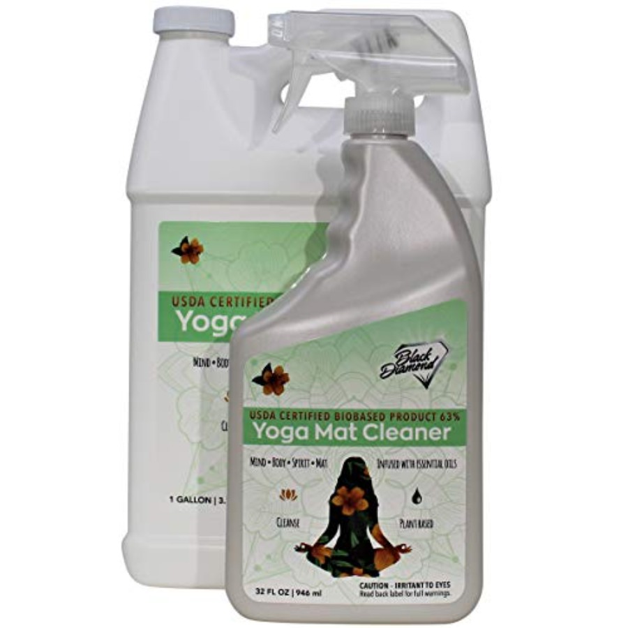 Yoga Mat Spray Cleaner: USDA C - Pilates Yoga Or ulasan dan harga
