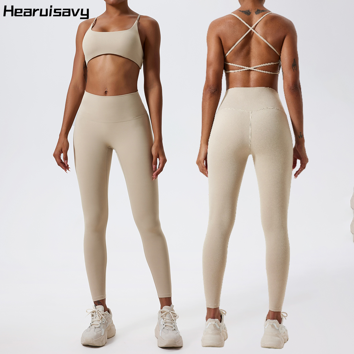 Hearuisavy Gym Fitness Sports  - Pilates Yoga Wrap Top ulasan dan harga