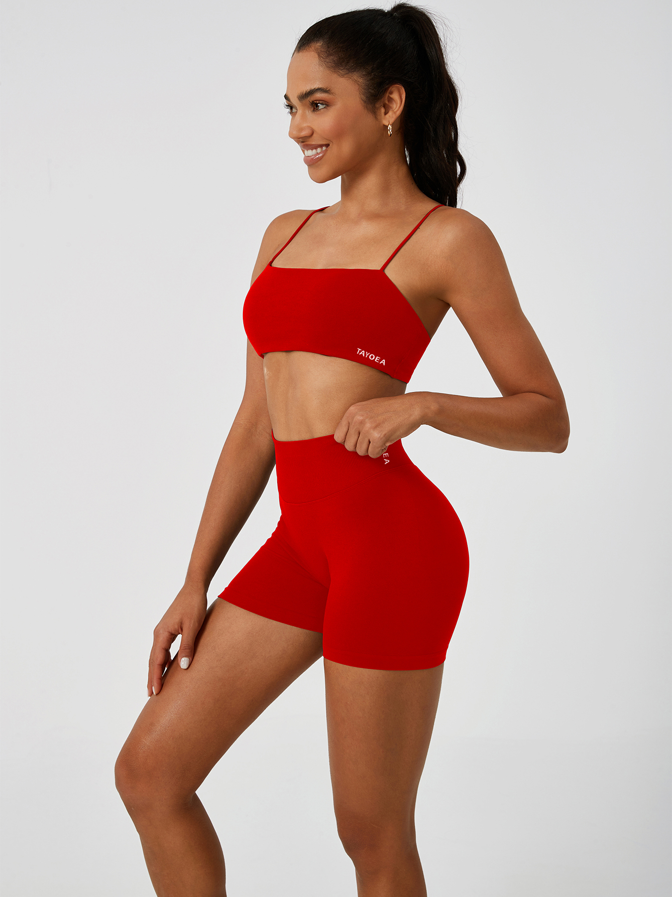 TAYOEA women’s 2-piece set: th - Pilates Yoga Wrap Top ulasan dan harga