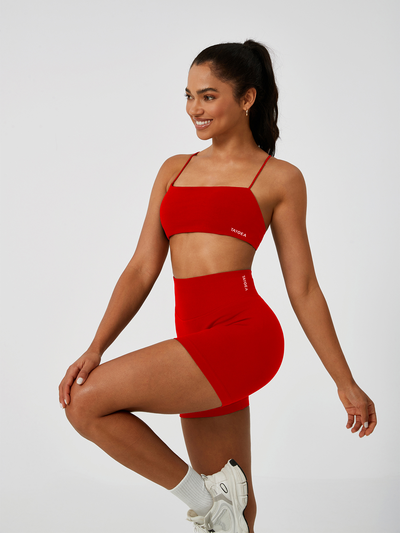 TAYOEA women’s 2-piece set: th - Pilates Yoga Wrap Top ulasan dan harga