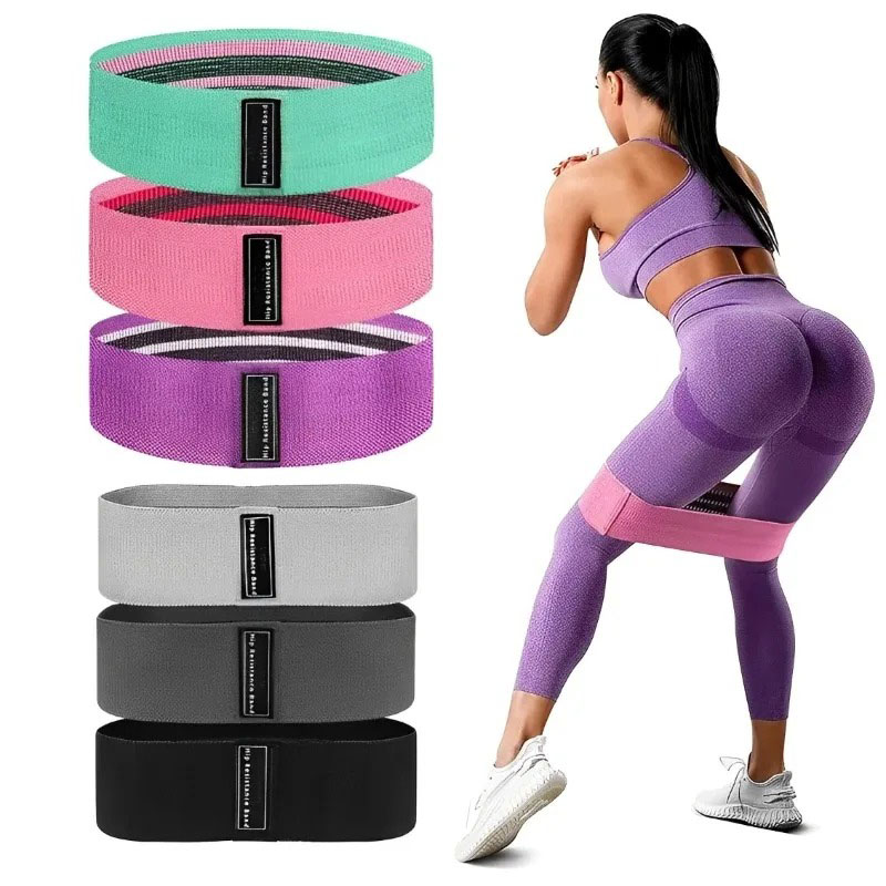 3Pcs Fabric Resistance Hip Boo - Pilates Yoga Reformer ulasan dan harga