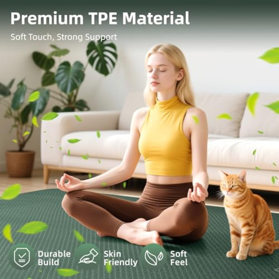 Extra Large Yoga Mat 72x48 or  - Pilates Yoga Or ulasan dan harga