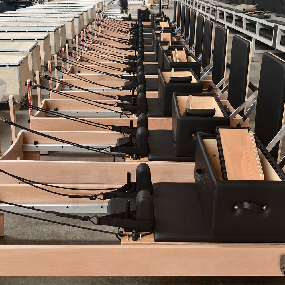 DZ132 Beech Wood Pilates Refor - Pilates Yoga Reformer ulasan dan harga