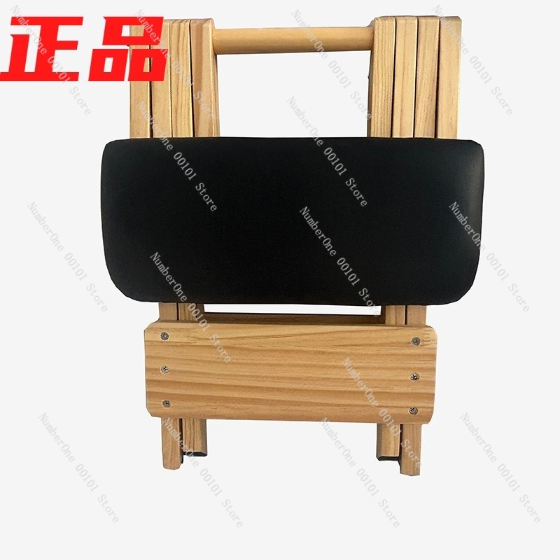 Solid Wood Folding Yoga Stool  - Pilates Yoga Chair ulasan dan harga