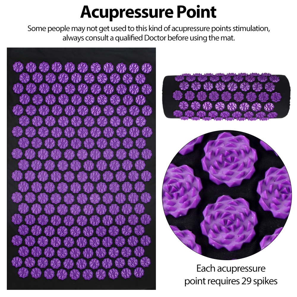 Acupressure Yoga Mat Kuznetsov - Pilates Yoga Body ulasan dan harga