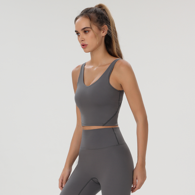 Women Yoga Vest Workout Pilate - Pilates Yoga Wrap Top ulasan dan harga
