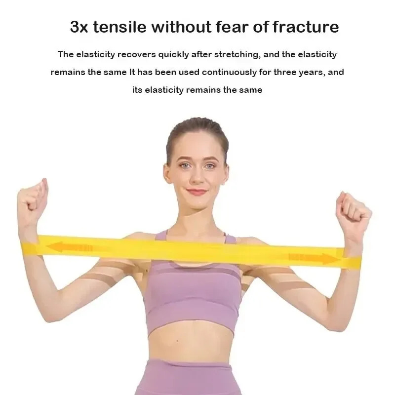 1-5pcs Resistance Bands Elasti - Pilates Yoga Or ulasan dan harga