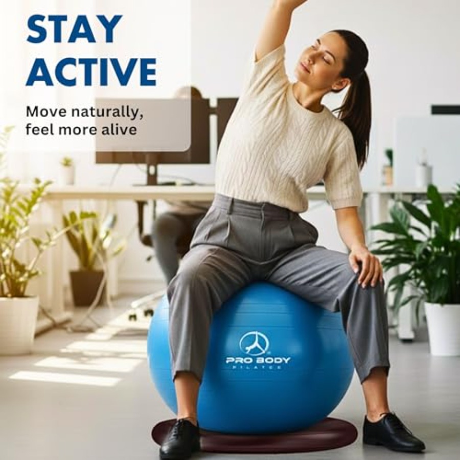 ProBody Pilates Yoga Ball Chai - Pilates Yoga Or ulasan dan harga