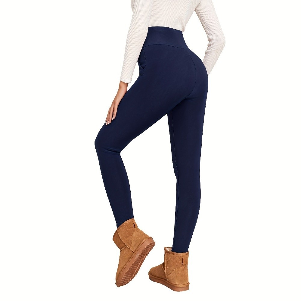 High Waist Fleece Leggings Pre - Pilates Yoga Legging ulasan dan harga
