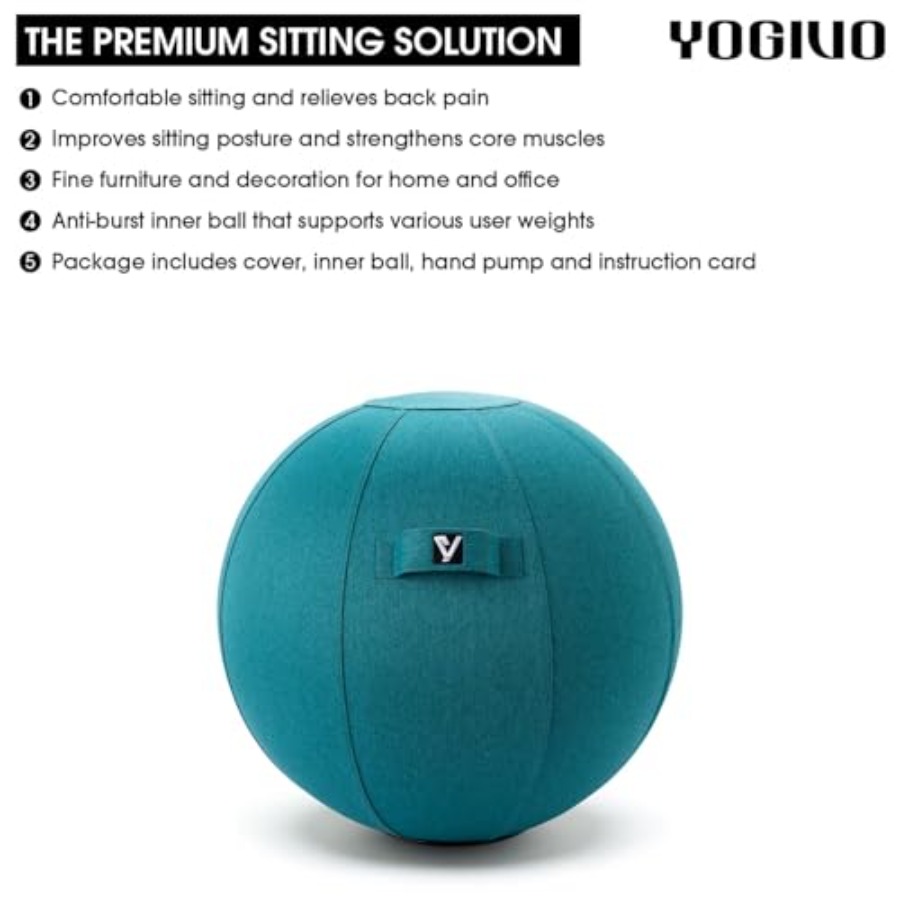 Sittg Ball Chair for Office an - Pilates Yoga Chair ulasan dan harga