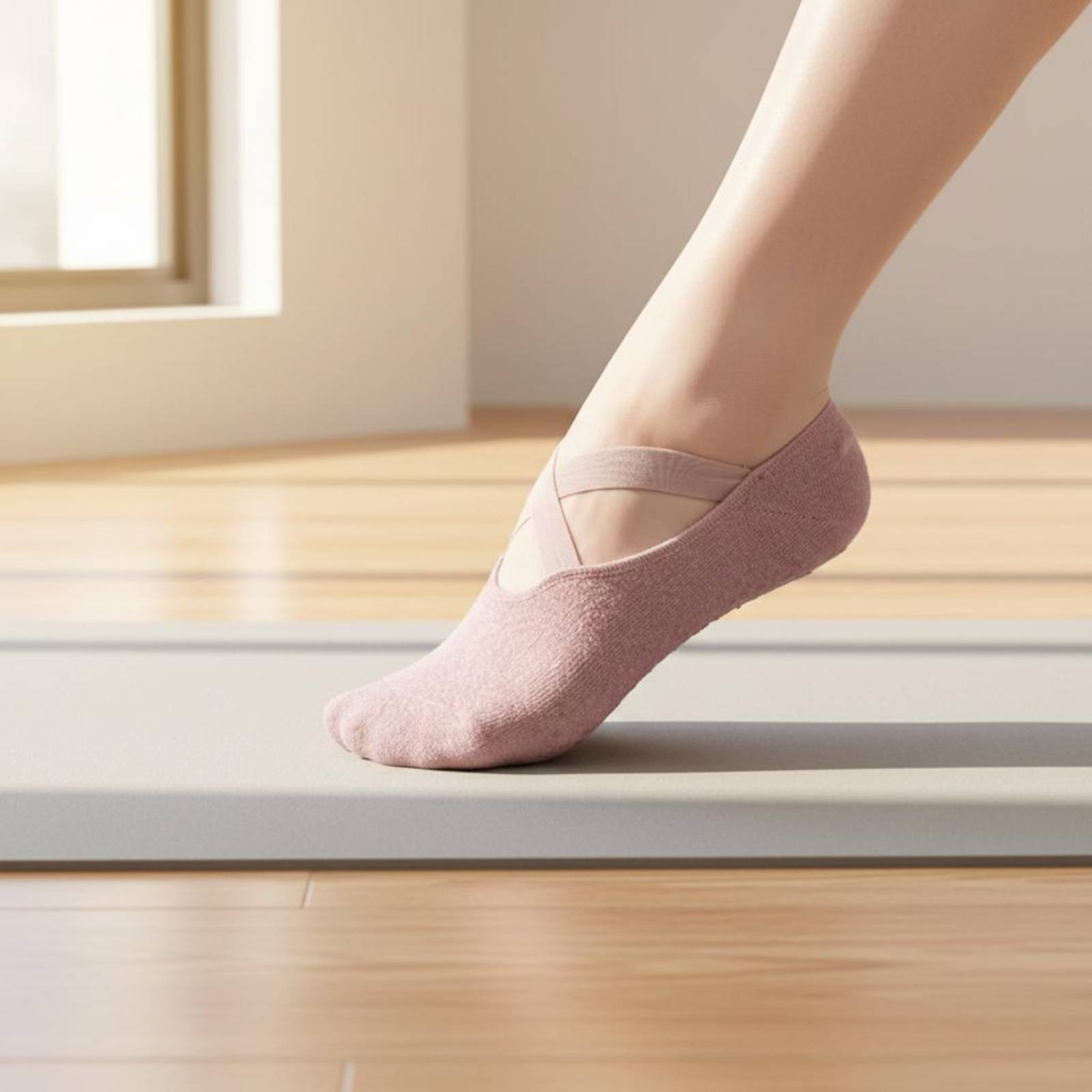 Non Slip Fitness Socks Breatha - Pilates Yoga Studio ulasan dan harga