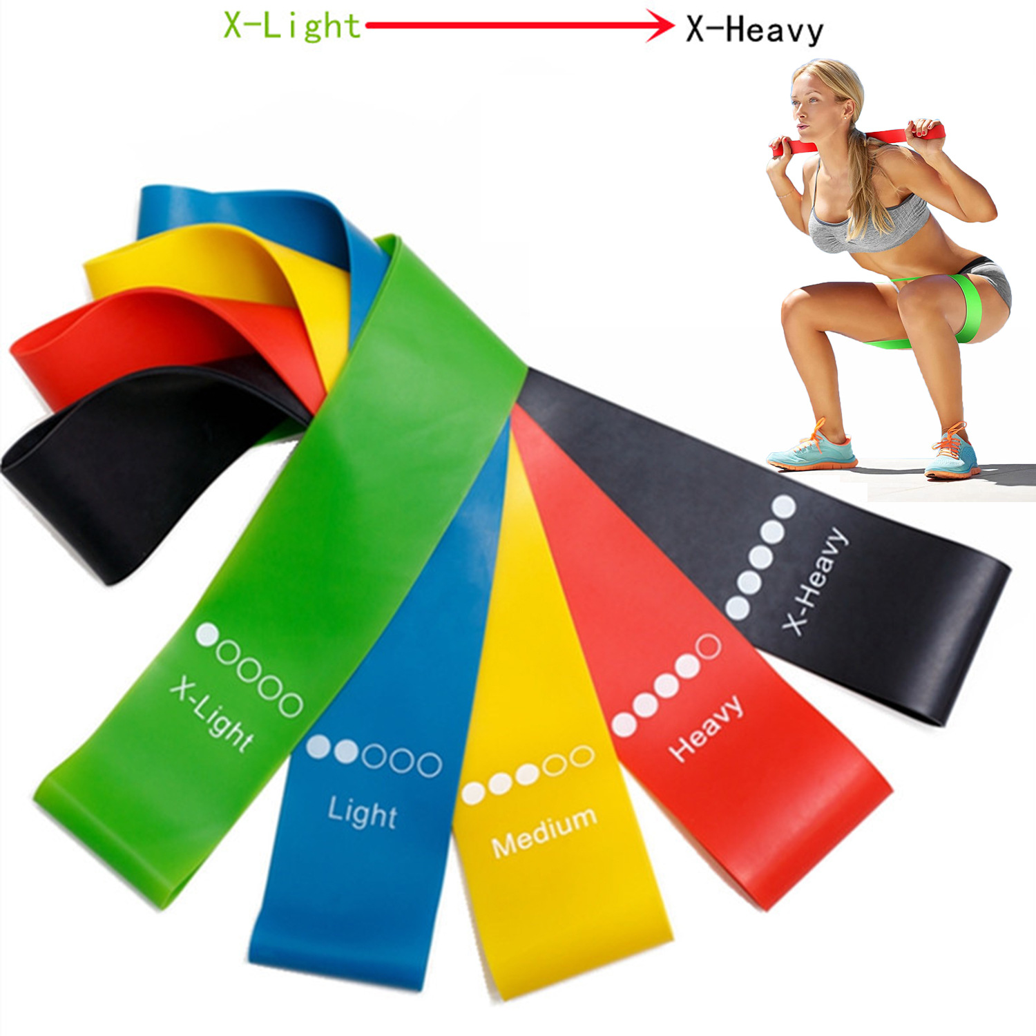 Different Resistance Bands Yog - Pilates Yoga Reformer ulasan dan harga