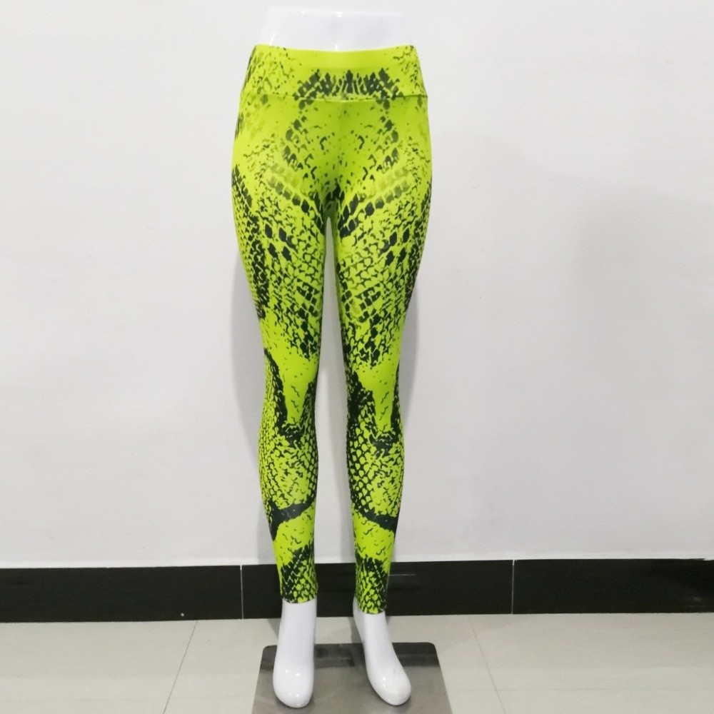 Serpentine Snake Print Legging - Pilates Yoga Legging ulasan dan harga