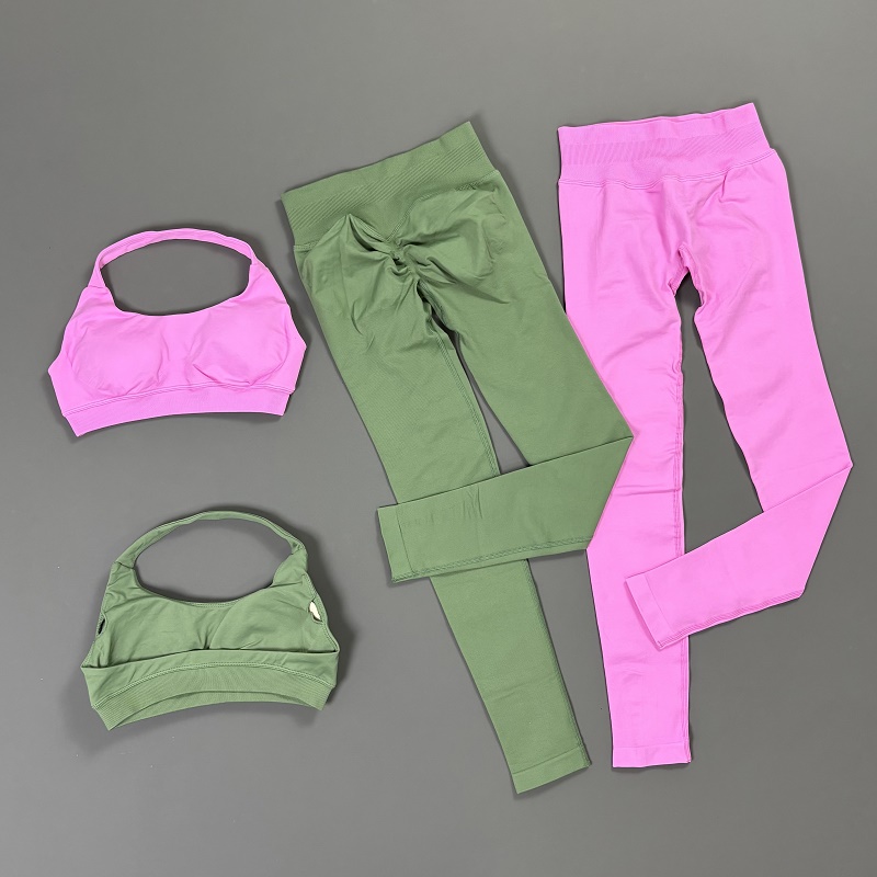 2 Piece Gym Yoga Set Halter Ne - Pilates Yoga Legging ulasan dan harga