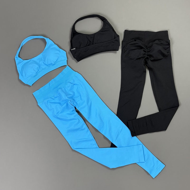 2 Piece Gym Yoga Set Halter Ne - Pilates Yoga Legging ulasan dan harga