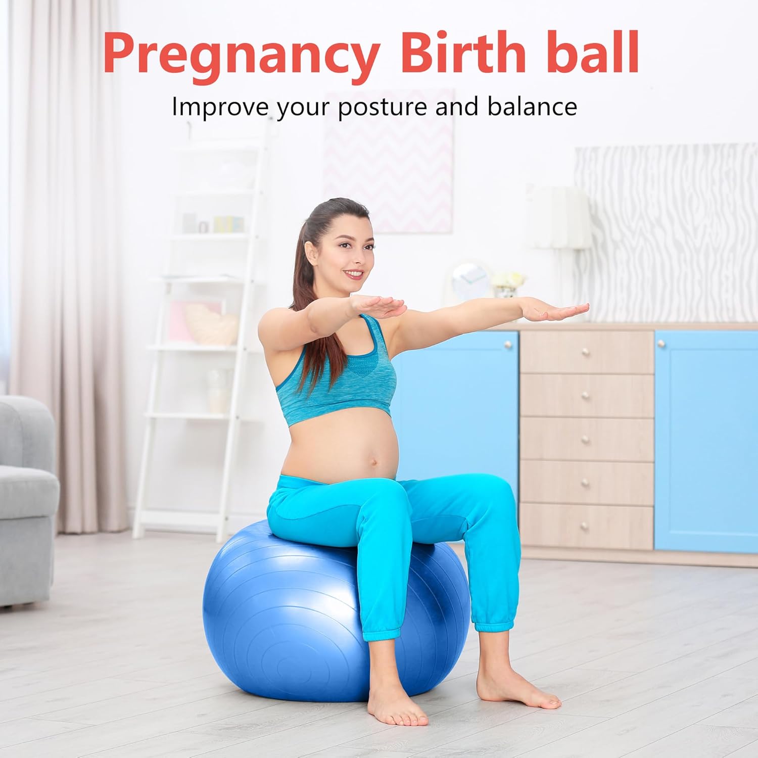 Exercise Ball for Balance, Sta - Pilates Yoga Chair ulasan dan harga