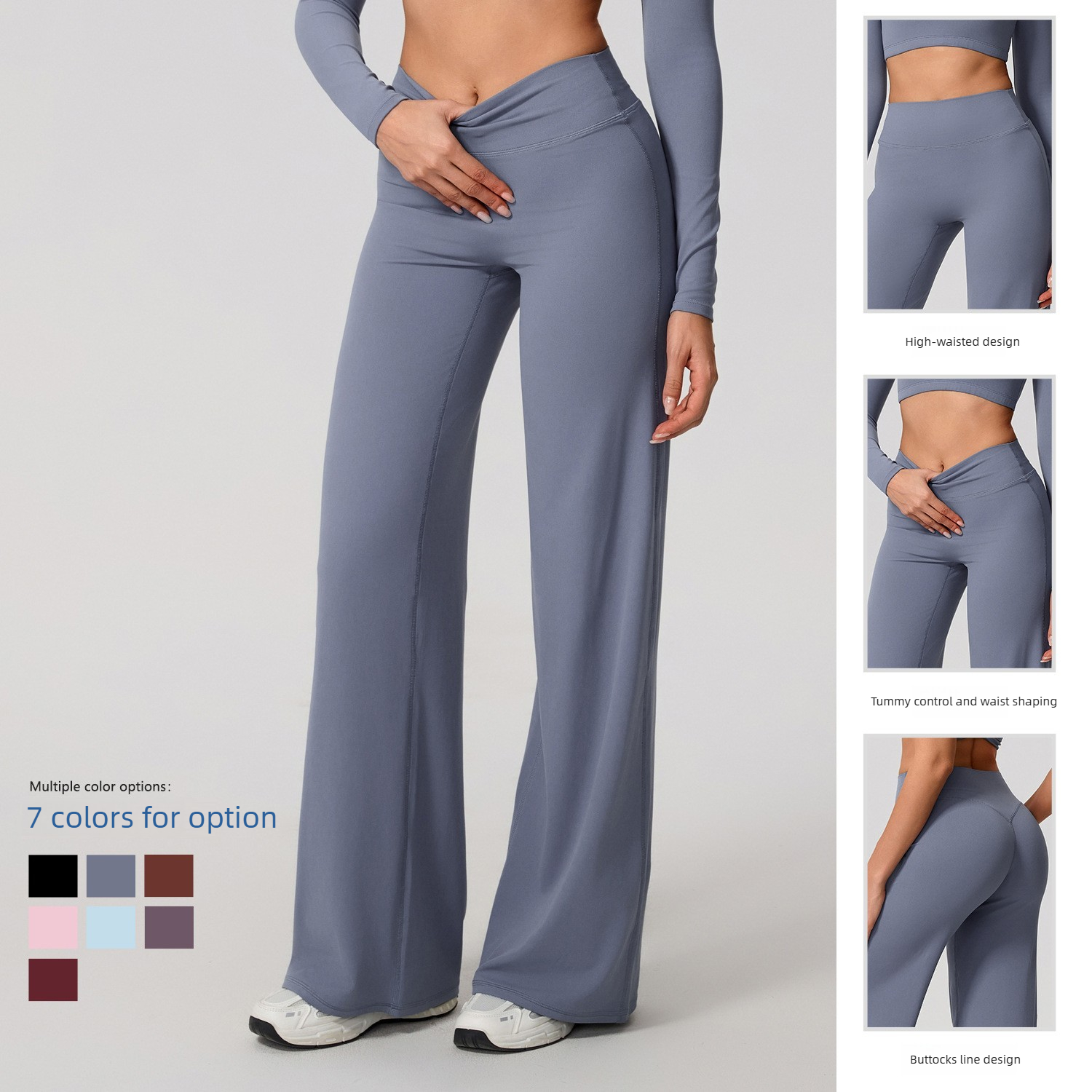 Lezyan Loose Soft Yoga Wide Le - Pilates Yoga Legging ulasan dan harga