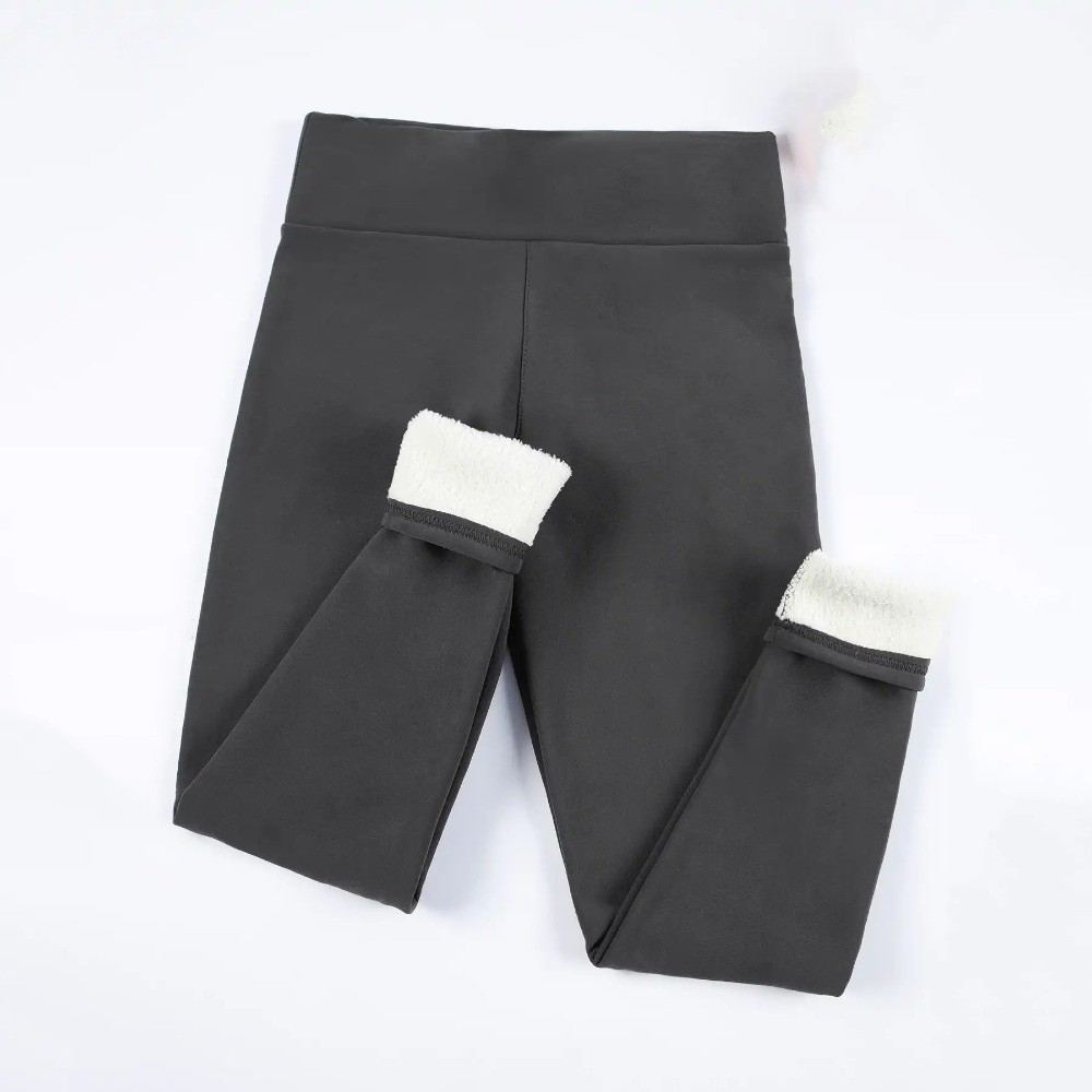 Fashion High Waist Fleece Legg - Pilates Yoga Legging ulasan dan harga