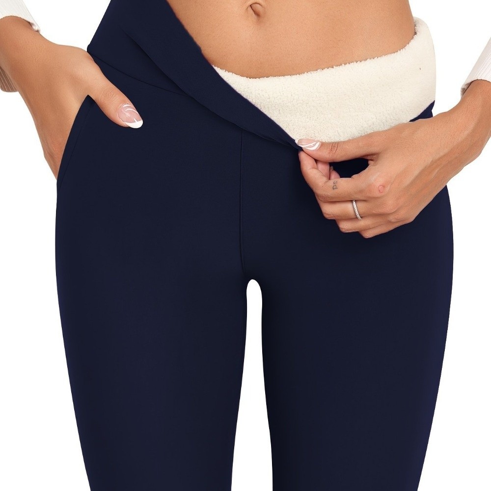 Fashion High Waist Fleece Legg - Pilates Yoga Legging ulasan dan harga