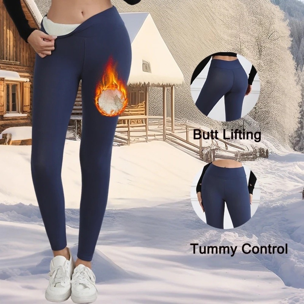 Fashion High Waist Fleece Legg - Pilates Yoga Legging ulasan dan harga