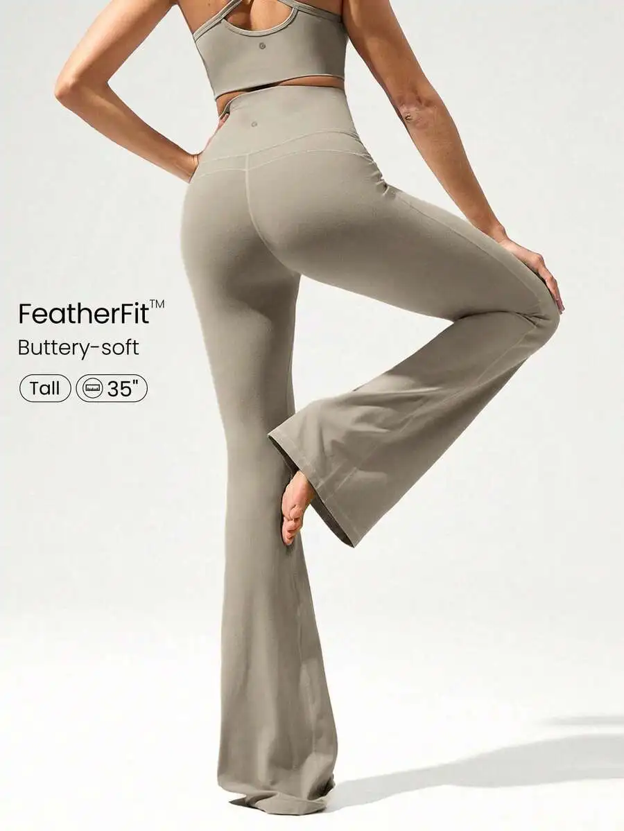 Ultra Long Flare Leggings For  - Pilates Yoga Studio ulasan dan harga